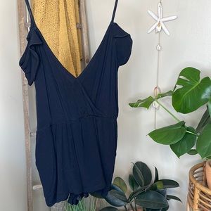 Deep v romper